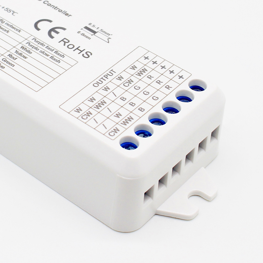 5 in 1 LED 스트립 컨트롤러 12V 24V DC - Wifi Led Dimmer 리뷰 및 가격