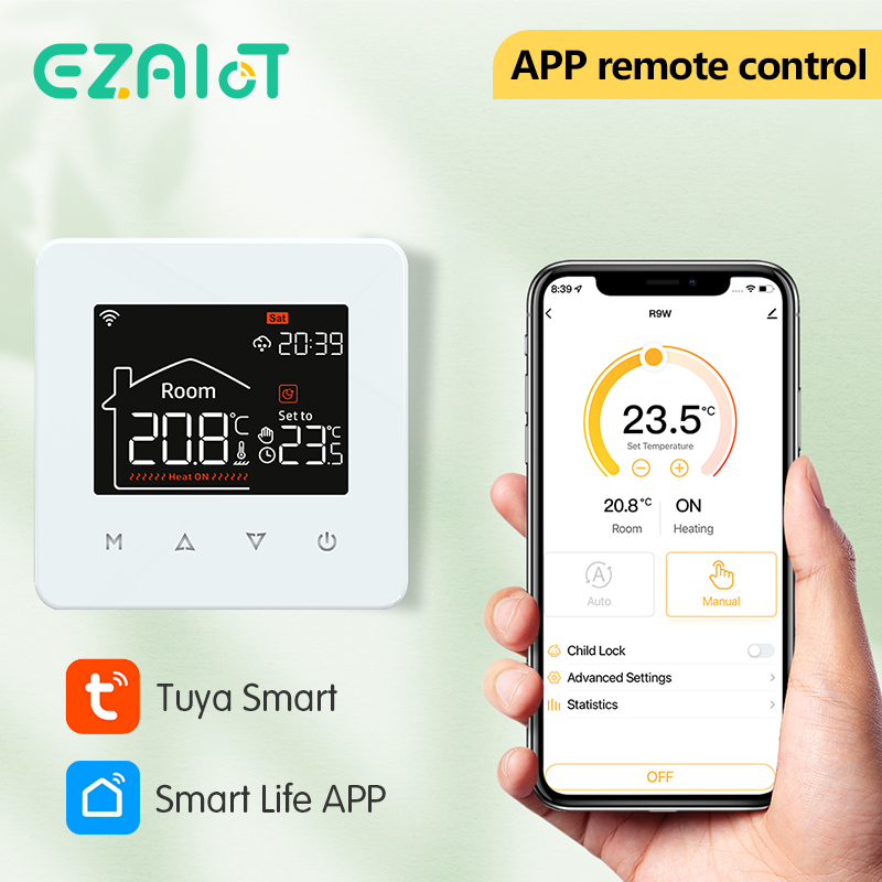WiFi 투야 스마트 홈 온도조절기 난방 바닥 난방 조 - Smart Home Yasmina 리뷰 및 가격