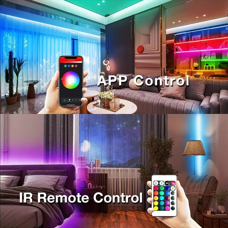 스마트 LED 스트립 조명, 음악 동기화 LED 조명, - Smart Home Llm 리뷰 및 가격