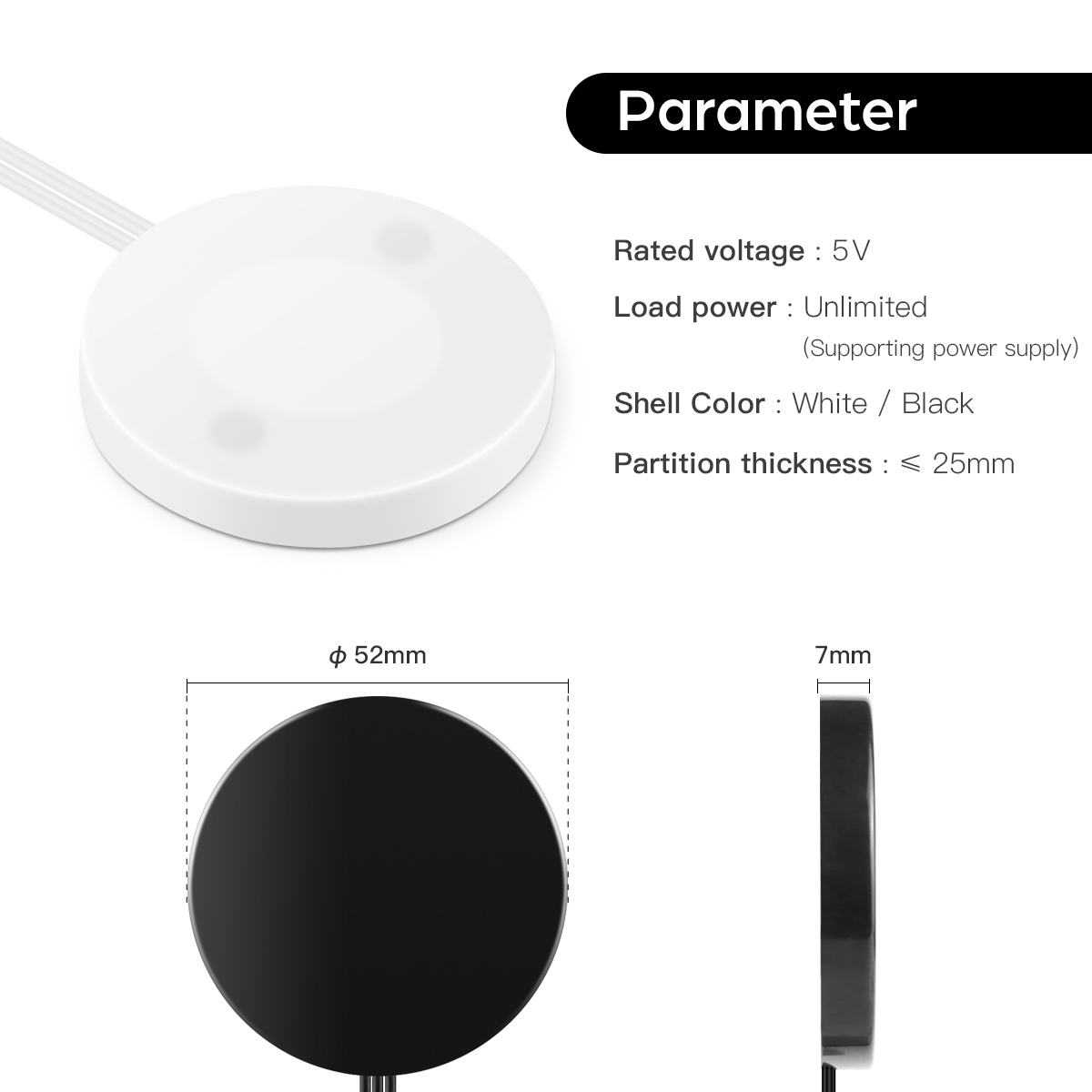 USB 5V 침투 가능한 나무 20mm 터치 센서 제어 - Smart Home Llm 리뷰 및 가격