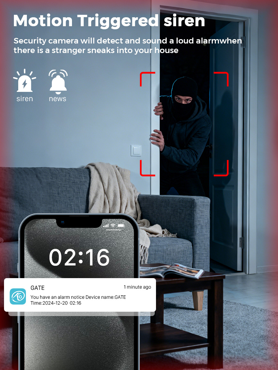 스마트 홈 5MP IP 카메라 WiFi 무선 실내 감시 - Smart Home Cctv Camera 리뷰 및 가격