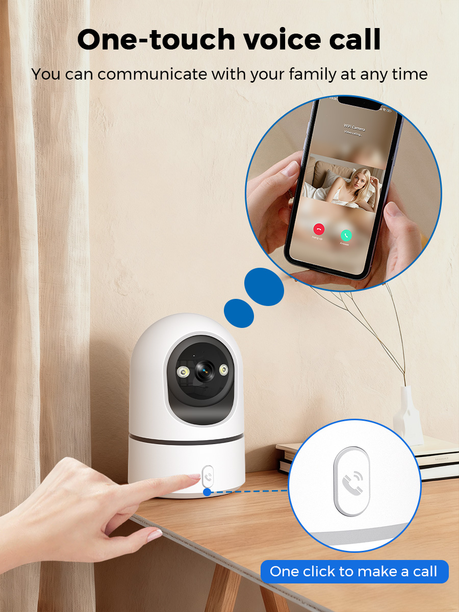 스마트 홈 5MP IP 카메라 WiFi 무선 실내 감시 - Smart Home Cctv Camera 리뷰 및 가격