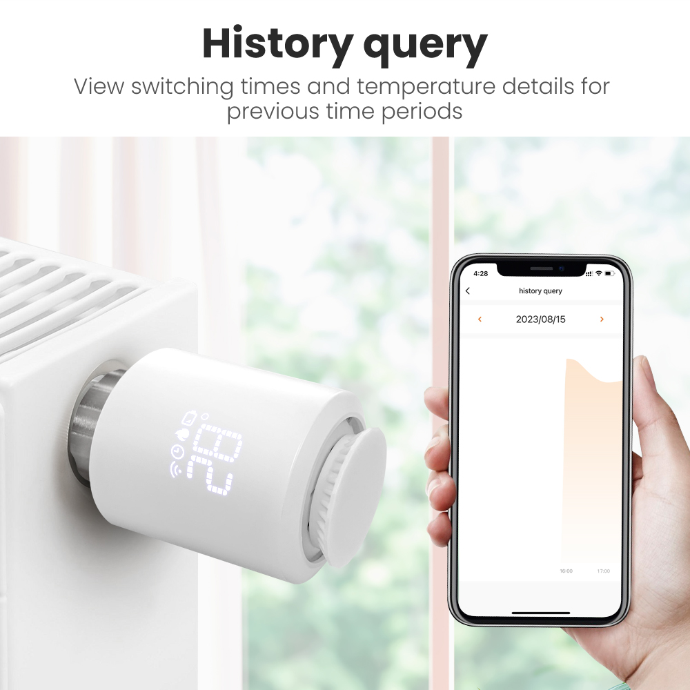AVATTO ZigBee3.0 온도 조절기 라디에이터  - Smart Home Yasmina 리뷰 및 가격