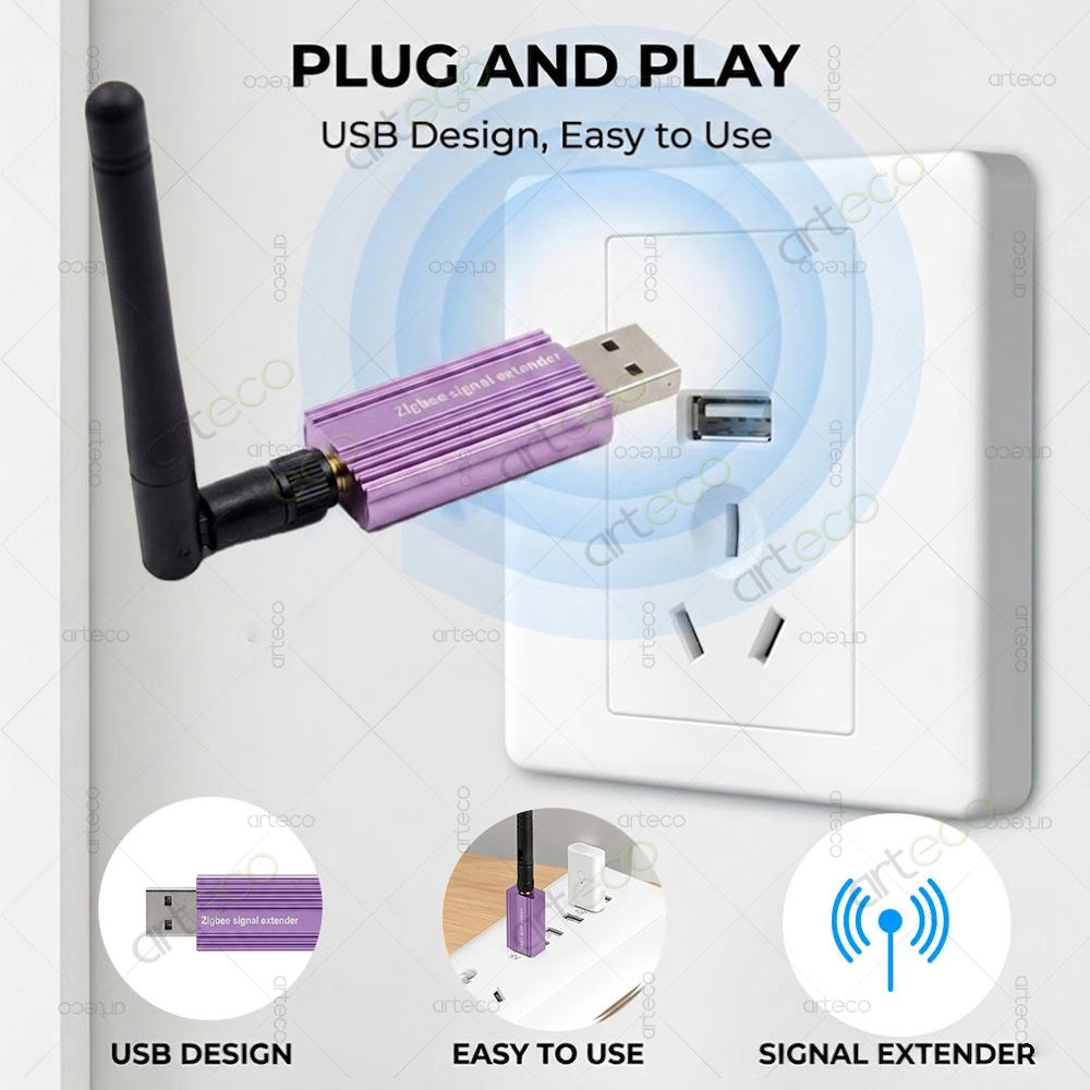 Zigbee 신호 리피터 USB 범위 확장기 고이득 안 - Smart Home Setup 리뷰 및 가격