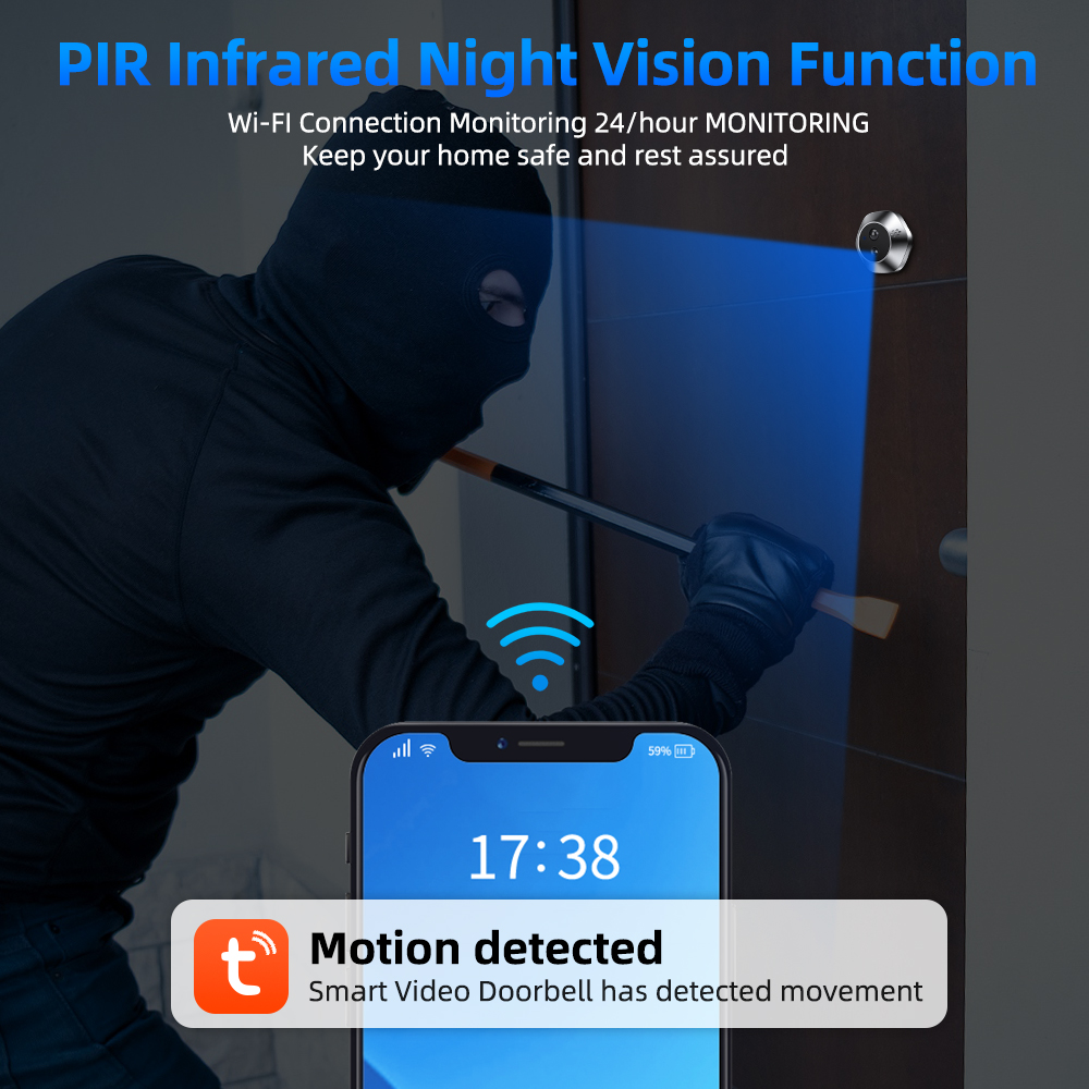 투야 스마트 와이파이 훔쳐보기 비디오 카메라, 양방향  - Smart Home Cctv Camera 리뷰 및 가격