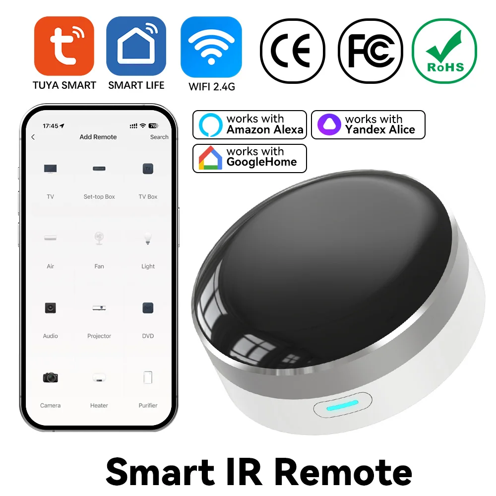 YFK WiFi 스마트 IR 블래스터 범용 리모컨 적외 - Smart Ir Remote Controller 리뷰 및 가격