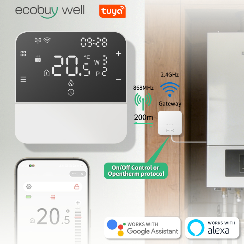 투야 스마트 홈 WiFi 보일러 온도조절기 오픈써머 스 - Smart Home Yasmina 리뷰 및 가격