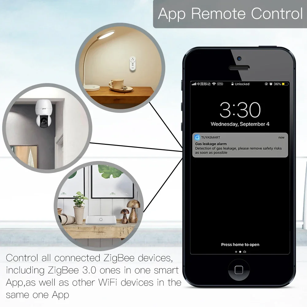 Tuya ZigBee 3.0 스마트 게이트웨이 허브 스 - Smart Home Sistem 리뷰 및 가격