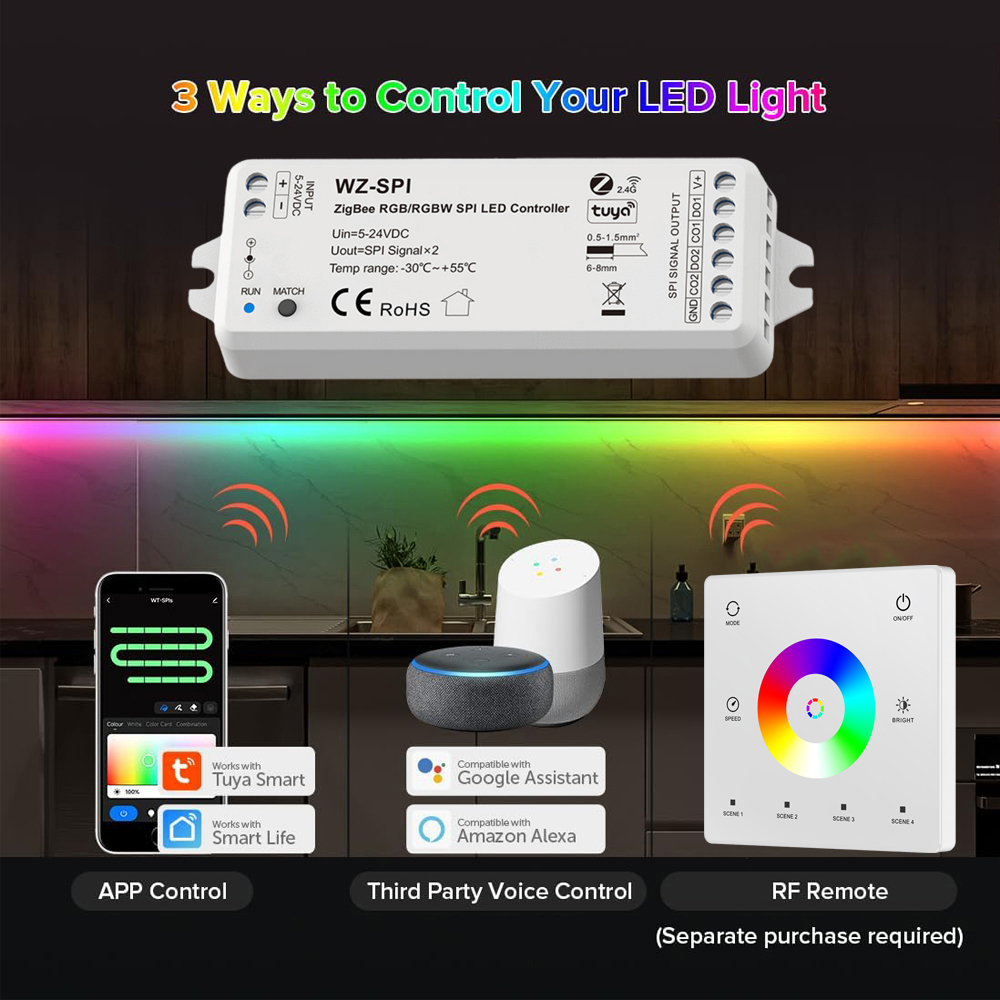 CENFAYA ZigBee RGB RGBW SPI LE - Smart Home Llm 리뷰 및 가격